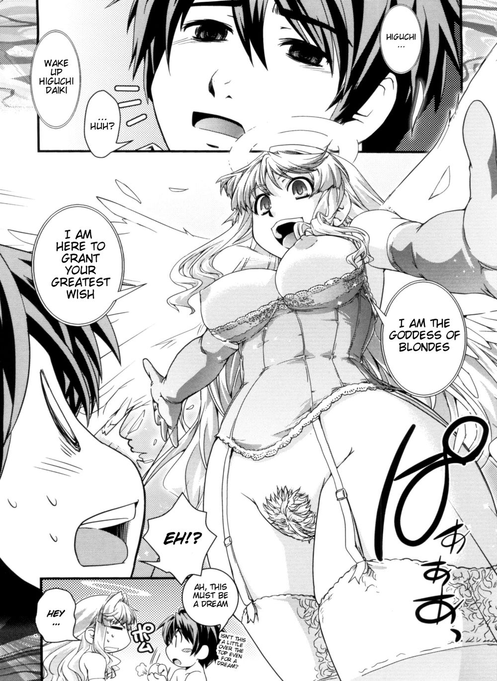 Hentai Manga Comic-Transformed into a Busty Blonde-Chapter 1-11